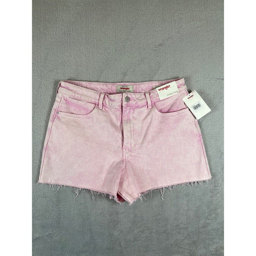 Wrangler Pink Denim Jean Shorts